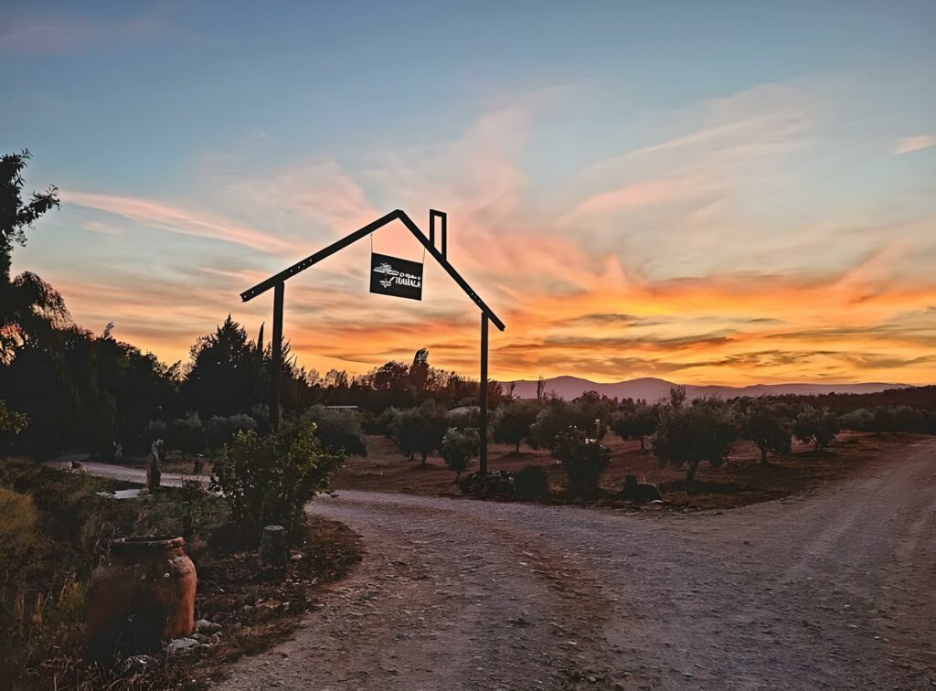 Entrada casas rurales El Molino de Iramala - Reolid - Albacete